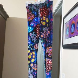 Blackmilk Zoa Garden Velvet Leggings